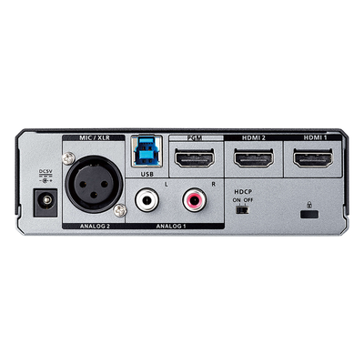 Capturadora de Video UVC / Dual HDMI a USB-C / 4K a 60 fps / HDR10 / Latencia Ultra Baja | SIERRA STORE