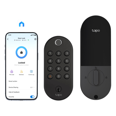 Cerradura Inteligente Wi-Fi / Deadbolt / 6 Métodos Desbloqueo / Huella <0.5s / 100 Huellas + 200 PINs / BHMA Grado 3 / IP54 Exterior / | SIERRA STORE