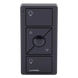 Control Inalámbrico de Iluminación / 3 Botones con Subir y Bajar / Alcance 18 m (59.1 ft) / RF 431-437 MHz / Batería 10 Años / Negro | SIERRA STORE