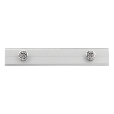Conector de empalme para riel / Aluminio anodizado / 5 cm y 8 cm / 1.97 in y 3.15 in | SIERRA STORE