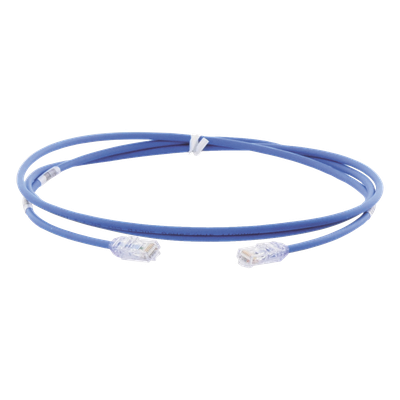 PANDUIT UTP28X6BU - Cable de Parcheo UTP Cat6A / 28AWG / CM-LSZH / 1.83 m (6 ft) / Azul | SIERRA STORE