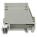 PANDUIT CADIN1IG - Adaptador de 1 Puerto / Riel DIN 35 mm (1.38 pulgadas) / Policarbonato UL94V-0 / Color Gris Internacional | SIERRA STORE