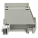 PANDUIT CADIN1IG - Adaptador de 1 Puerto / Riel DIN 35 mm (1.38 pulgadas) / Policarbonato UL94V-0 / Color Gris Internacional | SIERRA STORE