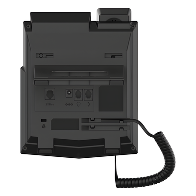 Teléfono IP 2 Hilos / 4 Cuentas SIP / Pantalla LCD 2.4 Pulgadas a Color / Conferencia 6 Vías / PoE / Voz HD / EHS | SIERRA STORE