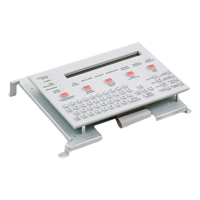 Teclado con Pantalla LCD / 80 Caracteres Retroiluminada / Teclado QWERTY Completo / 24 VCD / para Paneles de Detección de Incendio | SIERRA STORE