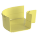 PANDUIT FRRA6X4LYL - Ángulo Recto Horizontal / 90° / Para Canaleta 6x4 / Radio de Curvatura 50.8 mm / Color Amarillo / ABS 94V-0 | SIERRA STORE