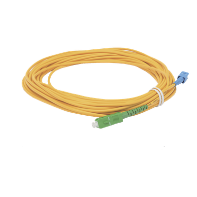 Jumper de Fibra Óptica / Monomodo G.657A2 / SC/UPC-SC/APC / Simplex / 10 m (32.81 ft) / Forro 3 mm | SIERRA STORE