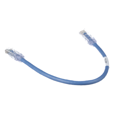 PANDUIT UTPSP1BUY - Cable de Parcheo UTP Cat6 / 24 AWG / CM / 0.3 m (1 ft) / Azul | SIERRA STORE