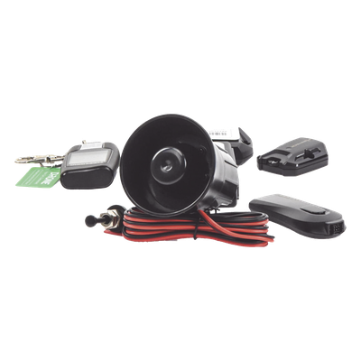 (MONITOREO en APP) Kit de Alarma Vehicular Profesional de 2 vías y control LCD con modulo CM2500 Incluye  GPS X1-MAX LTE | SIERRA STORE