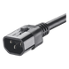 PANDUIT LPCA12-X - Cable de Alimentación con Bloqueo de Seguridad / IEC C14 a C13 / 17 AWG 10A / 1.2 m (3.9 ft) / Paquete 10 Piezas | SIERRA STORE