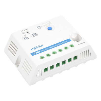 Controlador Solar PWM / 12/24 VDC Auto / 30 A Carga-Descarga / USB 5V 2A / Positivo Común / IP20 | SIERRA STORE