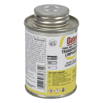 Limpiador de tubería / 946 ml (32 oz) / PVC, CPVC y ABS / Evaporación rápida / 4°C a 43°C | SIERRA STORE