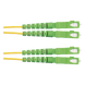 PANDUIT F923RANANSNM002 - Jumper de Fibra Óptica Monomodo / 9/125 OS2 / SC/APC Duplex / OFNR / 2 m (6.56 ft) / Amarillo | SIERRA STORE