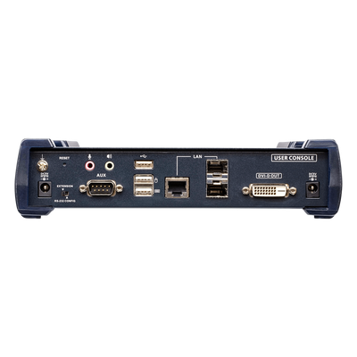 Receptor KVM over IP 2K DVI-D Dual-Link | Dual SFP | PoE | Resolución hasta 2560 x 2048 | Transmisión sin pérdidas | Alimentación | SIERRA STORE