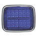 Luz de Advertencia LED / 24 LEDs / 11 Patrones Programables / IP67 / 12-30 VCC / 24 W / Policarbonato | SIERRA STORE