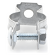 Clip para Tubería Conduit / 19 mm (3/4") / Acero Pregalvanizado / Barra 6.4 mm (1/4") / 2.5 kg por ciento | SIERRA STORE