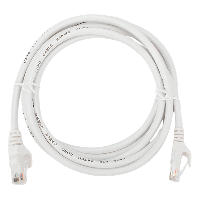 HIKVISION DS-1NP6UEC0-200-W - Cable de Parcheo UTP / Cat. 6 / 24 AWG / 2 m (6.56 ft) / PoE+ / 100 MHz / Interior | SIERRA STORE