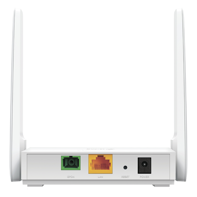 Router GPON / Wi-Fi N 300 Mbps / 1 Puerto PON SC/APC / 1 Puerto LAN Gigabit / 2 Antenas Externas / Gestión Remota ACS | SIERRA STORE
