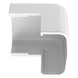 PANDUIT OCF5WH-E - Empalme de Esquina Exterior / Conducto Portacables Superficial / Baja Tensión LD5 / Radio de Curvatura 1 pulgada / | SIERRA STORE