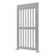 Puerta Peatonal de Alta Seguridad / Cuerpo Completo / Acero Inoxidable #304 Satinado / Cerradura Eléctrica Fail-Safe/Fail-Secure / | SIERRA STORE