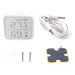 HIKVISION DS-PDTPH-E-WB(B) - Sensor Inalámbrico de Temperatura y Humedad / Rango -35°C a 99°C / Alcance 800 m (2624.7 ft) / Cifrado | SIERRA STORE