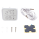 HIKVISION DS-PDTPH-E-WB(B) - Sensor Inalámbrico de Temperatura y Humedad / Rango -35°C a 99°C / Alcance 800 m (2624.7 ft) / Cifrado | SIERRA STORE