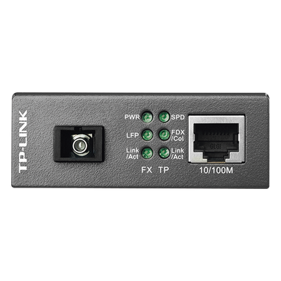 Convertidor de Medios WDM / Fibra Monomodo SC / 20 km (12.4 mi) / 10/100 Mbps / Longitud de Onda 1310/1550 nm / Plug and Play | SIERRA STORE