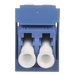 PANDUIT CMDSLCZBU - Módulo Acoplador / LC Duplex / Monomodo OS1/OS2 / Mini-Com / Cerámica Zirconia / 1 Espacio Modular | SIERRA STORE