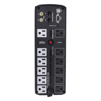 UPS de 1500 VA/900 W, Topología Línea Interactiva, Entrada 120 Vca NEMA 5-15P, Tipo Torre, Con 12 Tomas NEMA 5-15R, 5 años de garantía | SIERRA STORE