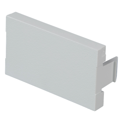 PANDUIT CHB2MWH-X - Módulo de Tapa Ciega / Insertos Inclinados y Planos / Diseño Curvo con Etiquetas / Acceso Frontal / Material ABS | SIERRA STORE