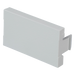 PANDUIT CHB2MWH-X - Módulo de Tapa Ciega / Insertos Inclinados y Planos / Diseño Curvo con Etiquetas / Acceso Frontal / Material ABS | SIERRA STORE