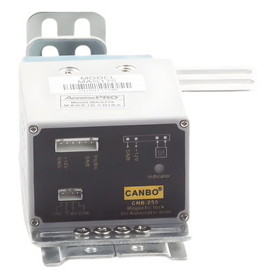 ACCESSPRO MAG175 - Chapa Magnética / 175 lbs (79.4 kg) / 12-24V AC/DC / Puertas Corredizas / Indicador de Estado / Fail-Safe | SIERRA STORE
