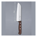 Cuchillo Santoku / Hoja 17 cm / Filo Recto con Alvéolos / Mango Maple / 0.103 kg / Diseño Japonés | SIERRA STORE