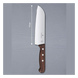 Cuchillo Santoku / Hoja 17 cm / Filo Recto con Alvéolos / Mango Maple / 0.103 kg / Diseño Japonés | SIERRA STORE