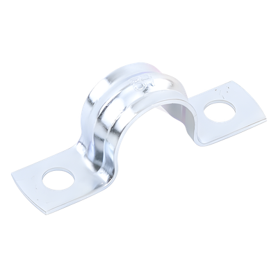 Abrazadera Omega / Conduit 3/8" (9.52 mm) / Acero 0.9-1.2 mm / Carga 30 kg / Cincado 5 Micras | SIERRA STORE