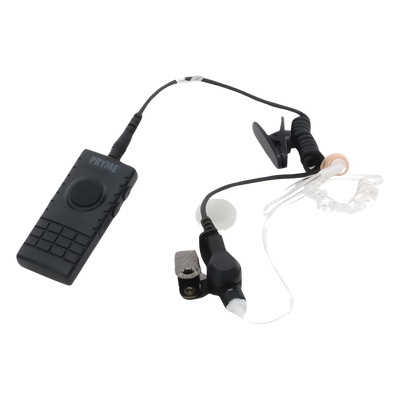 Kit Micrófono Solapa Inalámbrico Bluetooth / PTT Integrado / Tubo Acústico / Conexión Dual / Clip 360° | SIERRA STORE