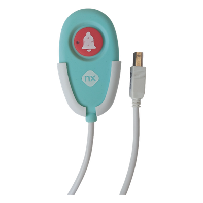 Terminal de Cama Inalámbrico / IP54 / ABS Antibacteriano / RF 433MHz / POCSAG / 400 m (1,312 pies) Alcance / Alimentación 2xAAA | SIERRA STORE