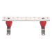 PANDUIT GB2B0306TPI-1 - Barra de Puesta a Tierra / 1/4 in x 2 in x 12 in / Cobre Estañado / 600 V / TIA-607-D | SIERRA STORE