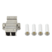 LINKEDPRO BY EPCOM LP-FOAD-6138 - Acoplador de Fibra Óptica / Duplex LC/PC a LC/PC / Multimodo / Carcasa Metálica / ANSI/TIA/EIA-568-C3 | SIERRA STORE