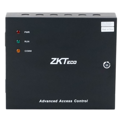Controlador de Acceso 2 Puertas / 3,000 Huellas / 30,000 Tarjetas / TCP/IP / Gabinete con Fuente 12V 5A / Memoria SD hasta 32GB | SIERRA STORE