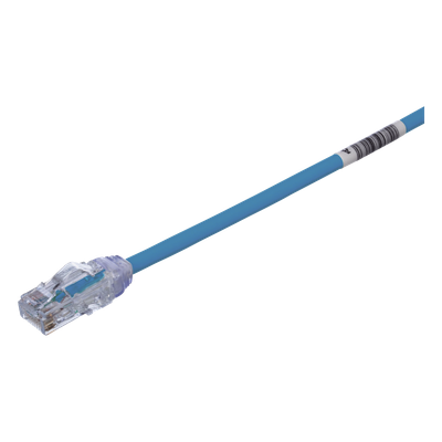 PANDUIT UTP28X3MBU - Cable de Parcheo UTP Cat6A / CM-LSZH / 28AWG / 3 m (9.84 ft) / Azul | SIERRA STORE