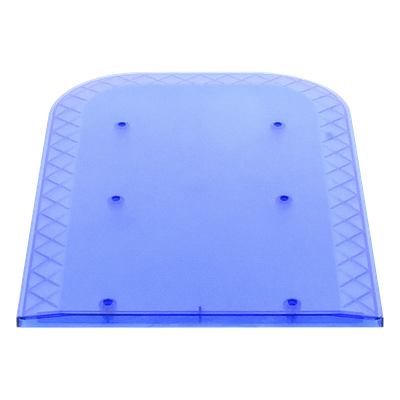 Domo lateral de reemplazo / Policarbonato / Compatible X67A / Color azul / Sin herramientas | SIERRA STORE
