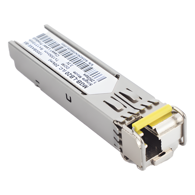 Transceptor mini-GBIC SFP / 1G LC / WDM BIDI / Monomodo 20 km (66 pies) / TX 1550nm RX 1310nm | SIERRA STORE