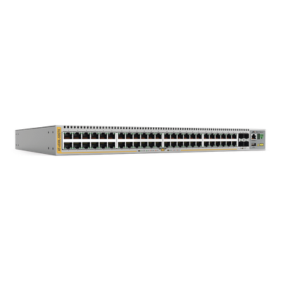 Switch / Capa 3 / 24 puertos Gbps / 4 puertos SFP+ 10G / PoE+ 740W / Stacking 8 unidades / Doble PSU redundante | SIERRA STORE