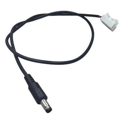 Cable de Alimentación DC / Macho 5.5 x 2.1 mm / 22 AWG / 60 cm (1.97 ft) / Puntas Libres / Polarizado | SIERRA STORE