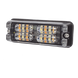 Luz auxiliar LED / Montaje en superficie / 16 LEDs ámbar / 0.5 pulgadas profundidad / 36 patrones destello / IP67 / SAE Clase I | SIERRA STORE