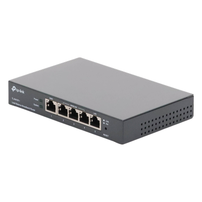 Router Balanceador de Carga / 4 Puertos WAN / 10,000 Sesiones Concurrentes / 10/100 Mbps / PPPoE / Control de Ancho de Banda por IP | SIERRA STORE
