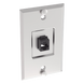 PANDUIT KWPK6 - Placa de Pared Vertical / 1 Puerto Keystone / Jack Cat6 / 110 Impacto / Acero Inoxidable / 2.74 x 4.50 in | SIERRA STORE