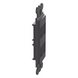 PANDUIT NK4RMFBL - Marco de Módulo Dúplex / 4 Puertos Keystone / Compatible GFCI / Color Negro / 1.5 x 3.5 in | SIERRA STORE