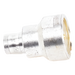 Adaptador Coaxial / Conector SMB Plug (Pin Hembra) / Bronce Plateado / Contactos Bañados en Oro / Dieléctrico de Teflón / Diseño | SIERRA STORE